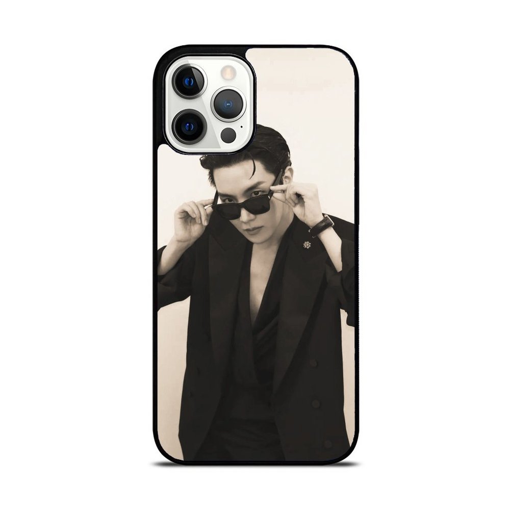 BTS K-pop J-Hope Cool Fierce in Black Suit iPhone Case